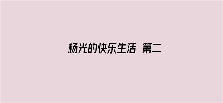 杨光的快乐生活 第二部